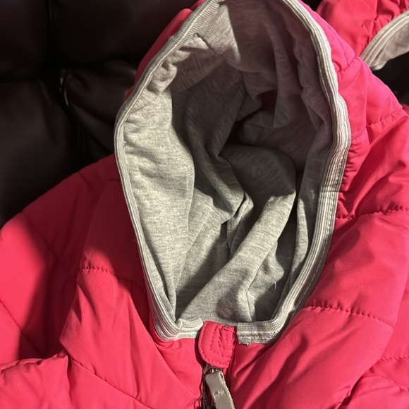 Gerry Kids' Jersey Lined Jacket Pink Zippered Pockets 2T 3T 4T - Picture 7 of 10